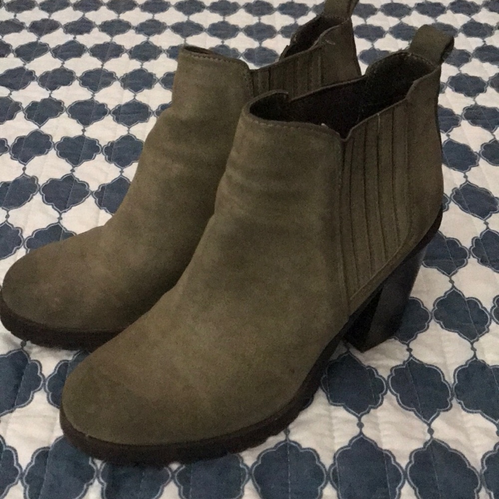 Green booties